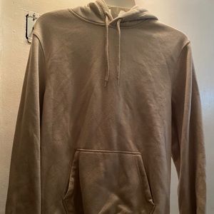 Relaxes Fit Hoodie Tan